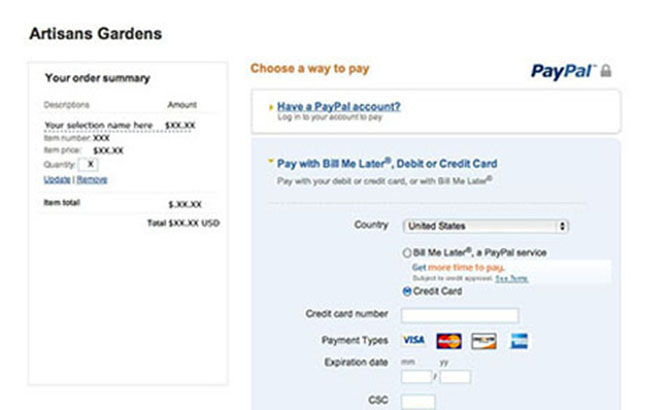 Choose Your Way to Pay