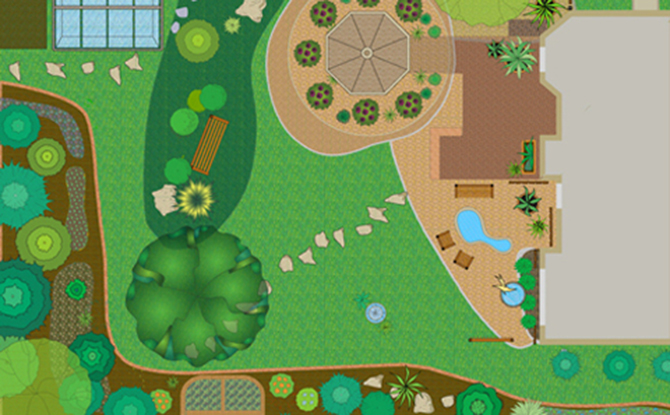 Private Property Layout - Garden Revitalization Project