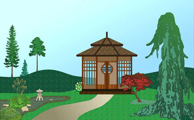 Japanese Garden Visualization