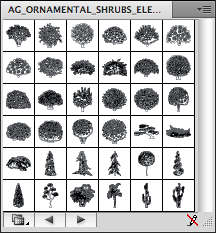 Ornamental Shrubs - B&W