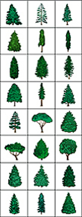 Symbols in Elevation - Color